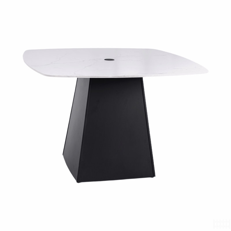Table de salle à manger carrée d'extérieur 44 po Modern