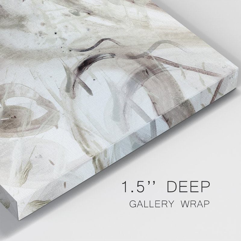 Walking In The Rain I-Premium Gallery Wrapped Canvas - Ready to Hang