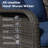 2-Person Outdoor Patio Conversation Rattan Seating Group With 1 Coffee Table,2 Armchairs and Blue Cushions-2036361009