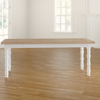Colonial Solid Wood Base Dining Table