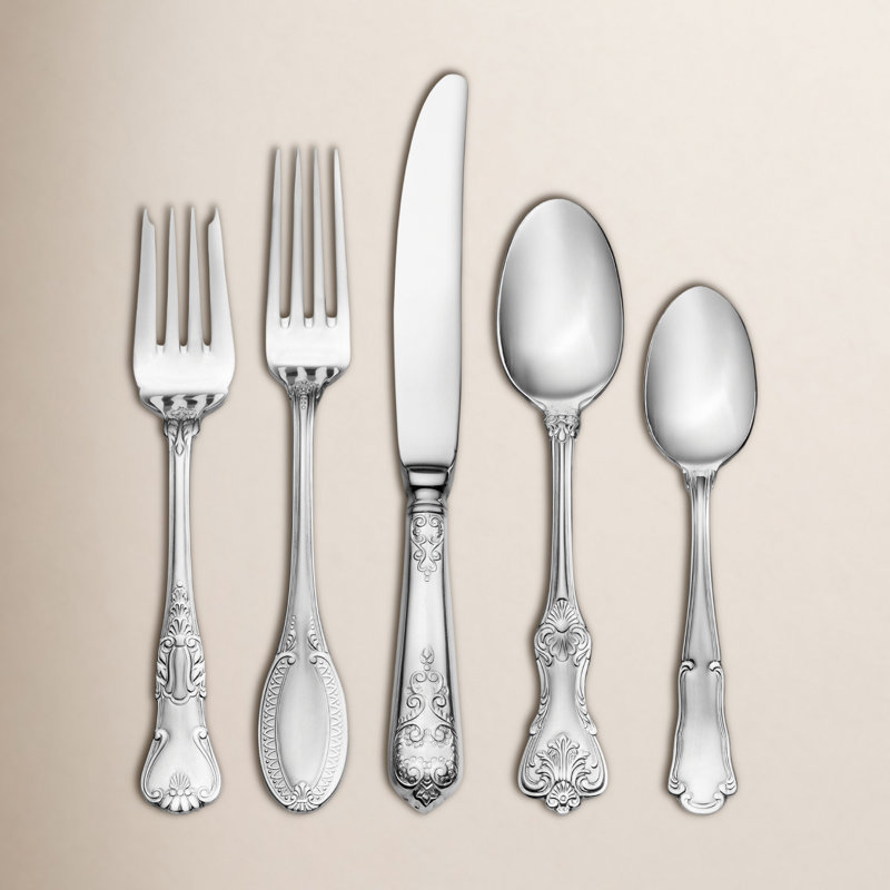 Wallace Hotel 20-Piece 18/10 Stainless Steel Flatware Set, Service for 4