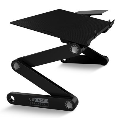 Bureau d'ordinateur portable et bureau d'ordinateur portable Uncage ergonomes WorkEZ Best