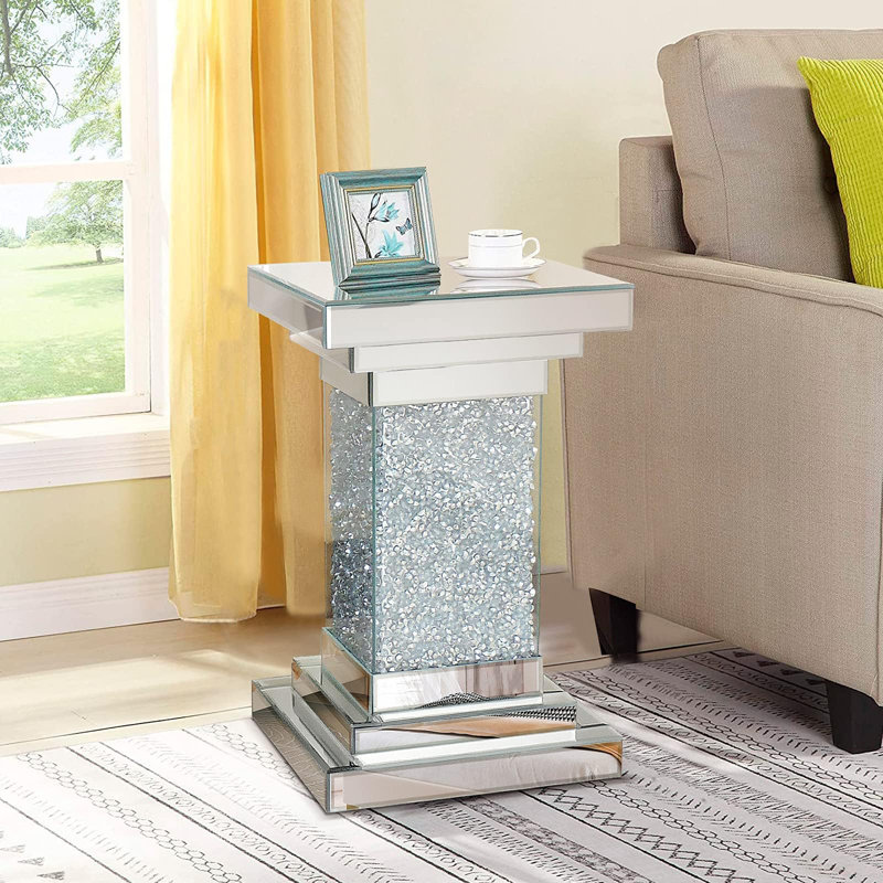 Pedestal End Table