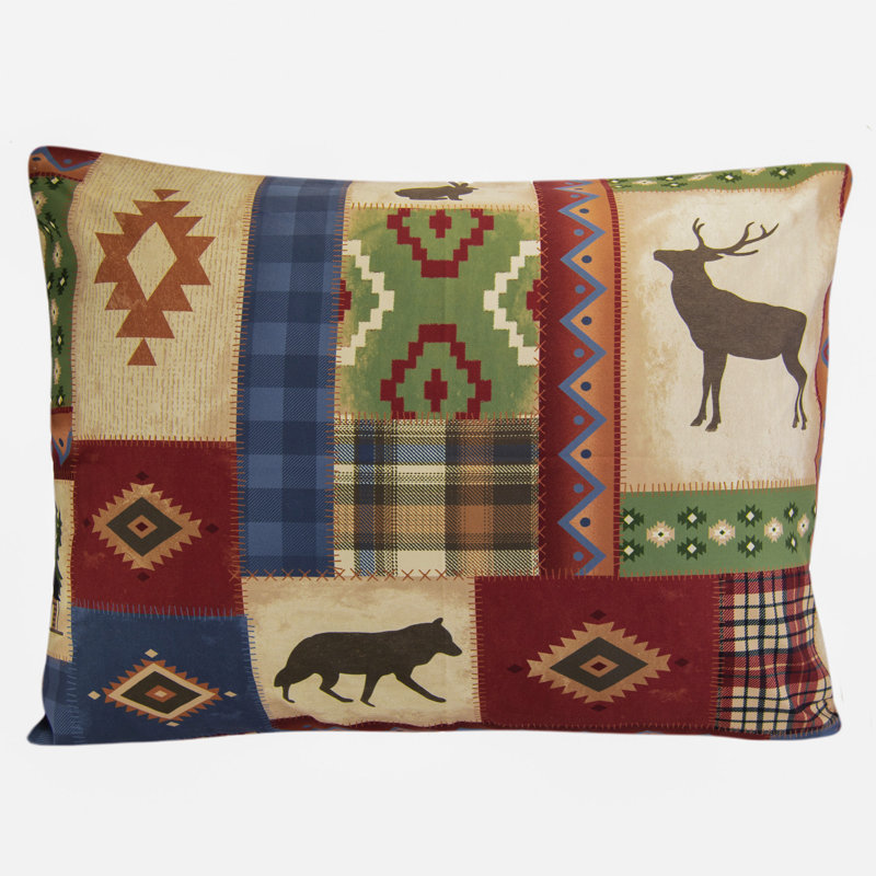 Your Lifestyle by Donna Sharp Forest Grove 3PC King Lodge Quilt Set, King Comforter + 2 King Pillowcases