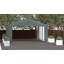 Garage Shelterube résistant au vent et à la neige, vert 20 x 23 x 10-139530008