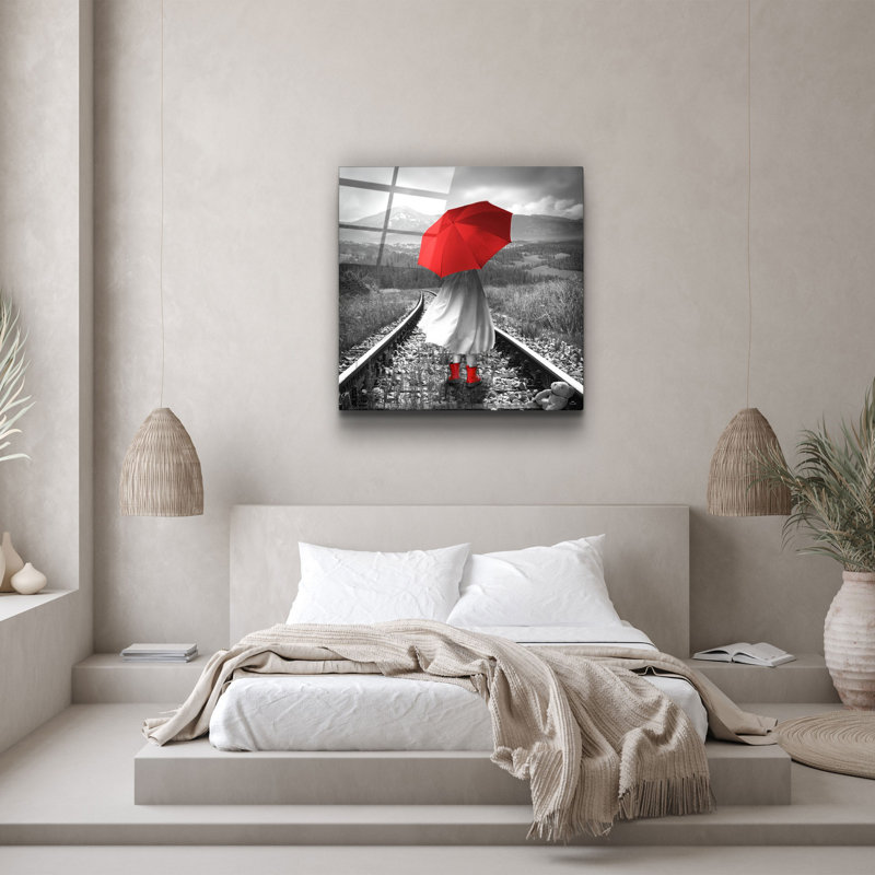 Superbe peinture décorative en verre trempé de 19,7 po x 19,7 po | 100% verre trempé, épaisseur: 0,16 pouce | Impression UV pour des couleurs éclatantes | Parfait pour la décoration intérieure, le salon ou le bureau