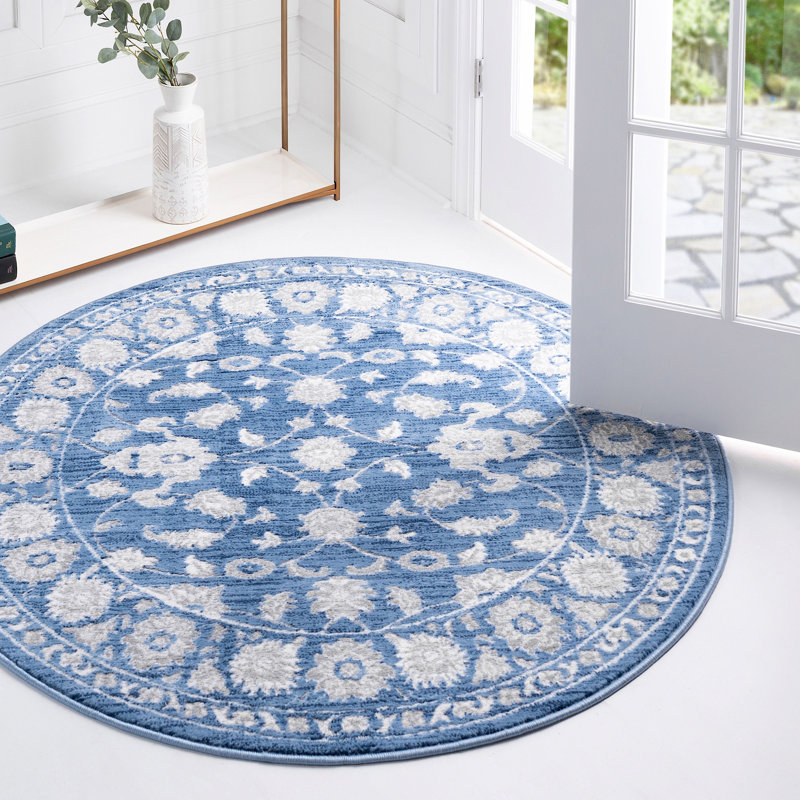 Oriental Indoor Rug, Round 3'3"