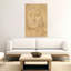 " Head Of An Angel Abstract Contemporary Wall Art Print " by Sandro Botticelli-1503689933