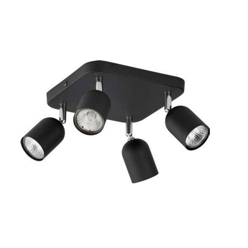 Avdulah LED Spotlight, Black, Gold