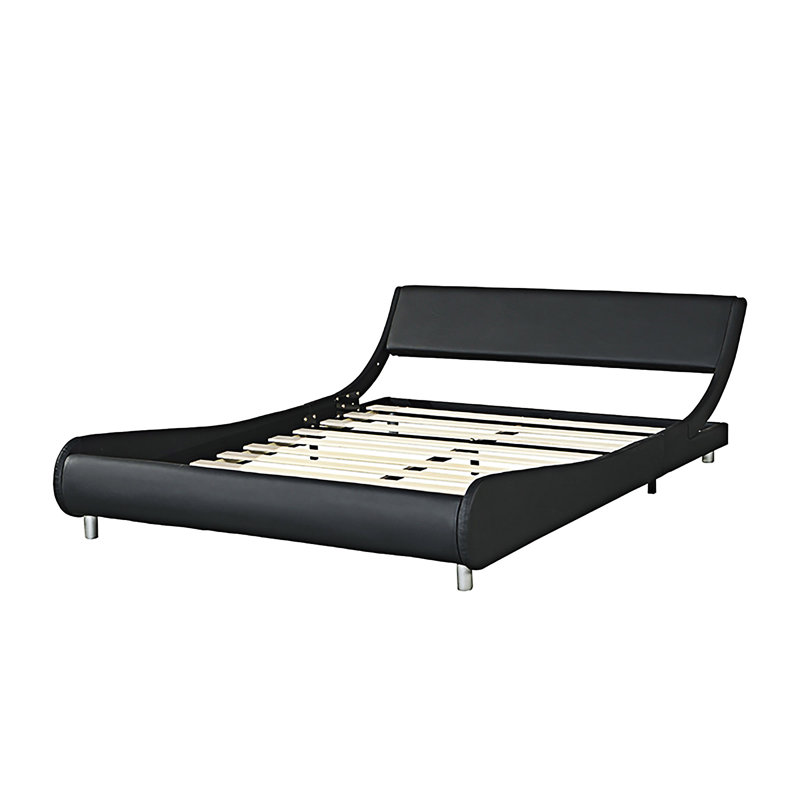 Upholstered Platm Bed Frame