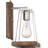 Bouck 1 - Light Dimmable Mahogany Bronze Wall Sconce-709723889