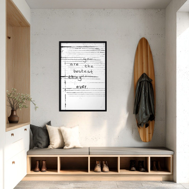  Tableau d'affichage encadré en tissu, "Passing Notes" par Kent Youngstrom