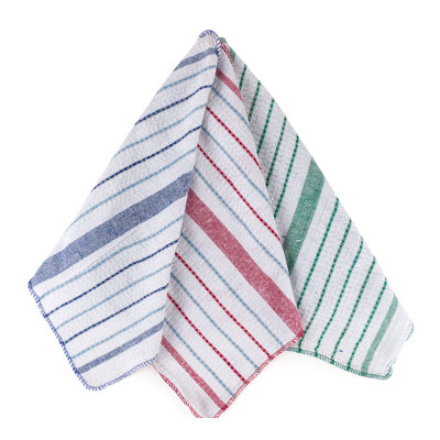 Cotton Stripe Dish Cloth Kitchen Towel