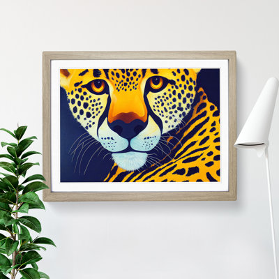 Divine Cheetah - Single Picture Frame Print