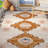 Arkadijus Southwestern Handmade Tufted Area Rug in Brown / Blue-953330921