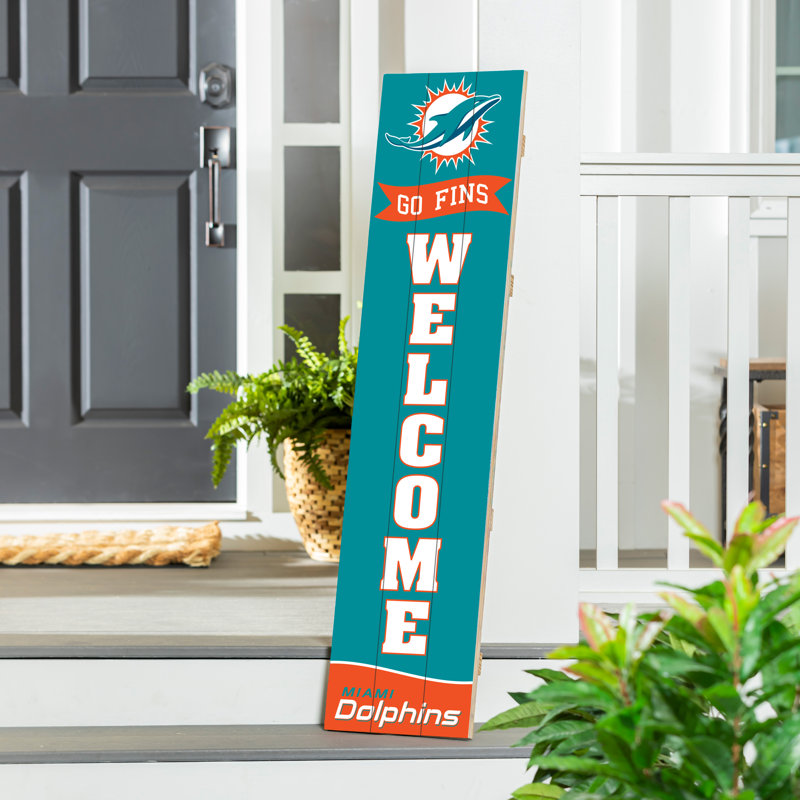 Enseigne murale 47 po NFL, NFL Miami Dolphins