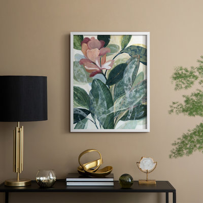 Lush Gardens Framed Print - Solid Wood