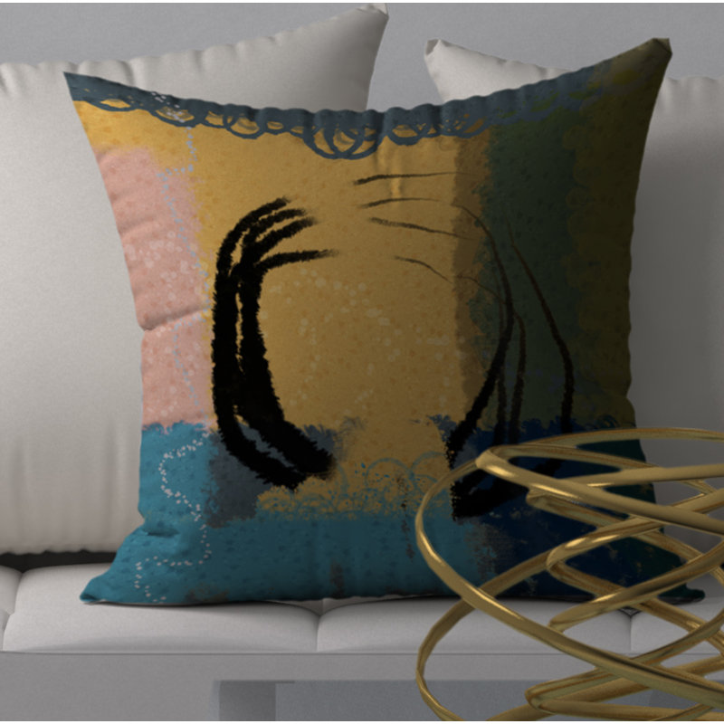 Reversible Throw Pillow, 20" x 20"
