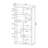 10-Shelf Geometric Bookcase In Grey Driftwood Finish-1609352248-1609352253