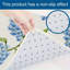 Tapis de cuisine aquarelle à imprimé floral bleu pour décor de cuisine et de chalet, beige bleu 2 pièces