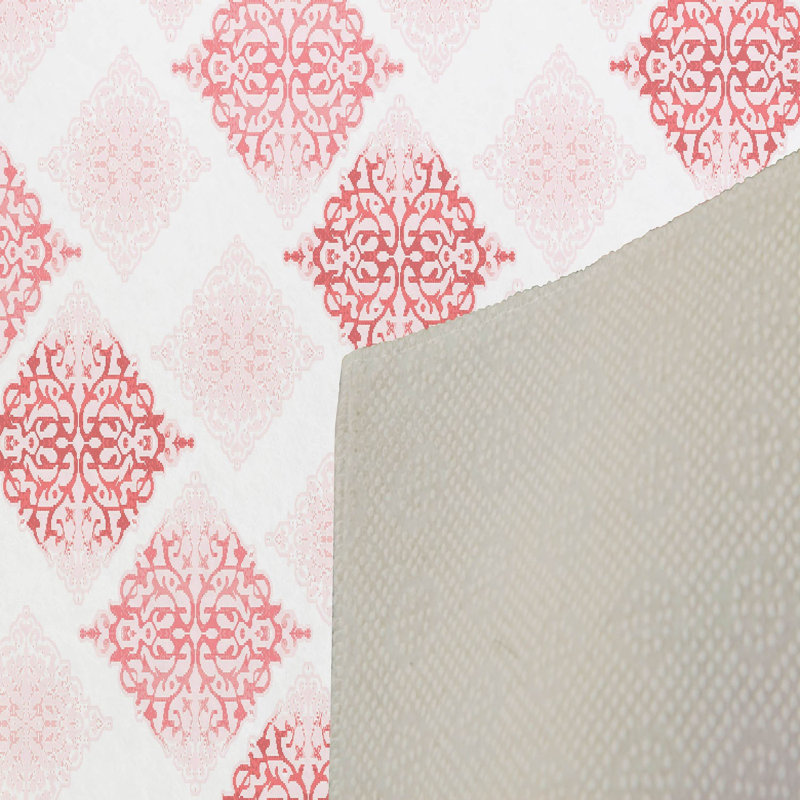 Stylish Hall Carpet 2.6 x 4.9 Feet, 1% Polyester with 8 mm Pile Height | Antibacterial, Non-Slip PVC Felt Dot Underside | Machine Washable, 3D Digital Printing | Perfect for Home Entryways & Living Spaces