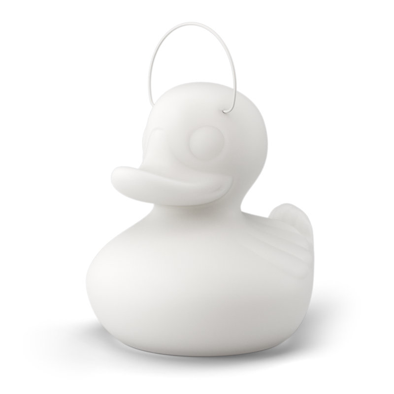 La lampe Megaduck blanche, 33.46" H x 29.13" W x 34.65" D , Blanc