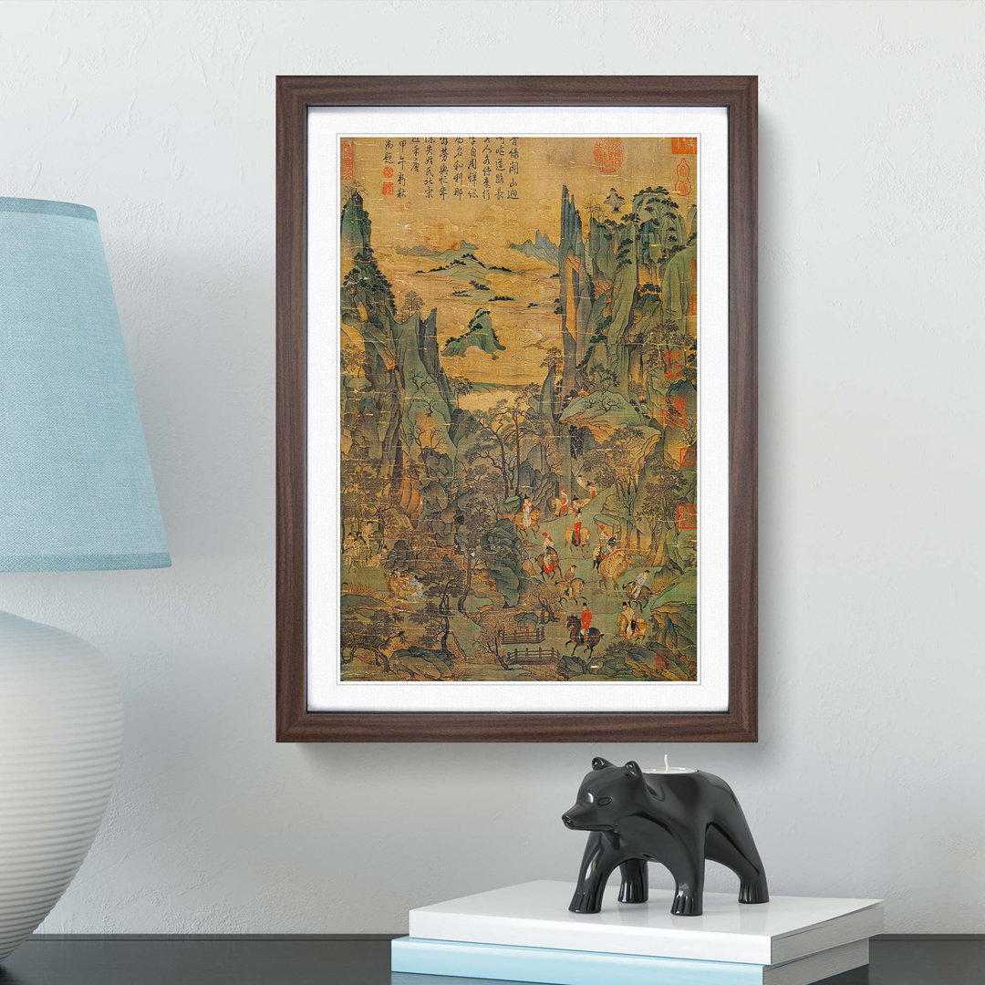 Minhuan Travel by Li Zhaodao - Picture Frame Painting Print