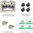 Designs Double Wire Door Plastic Kennel