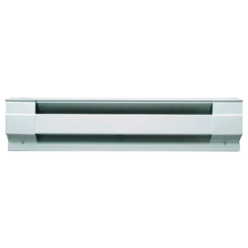 1,500 Electric Convection Baseboard Heater, White