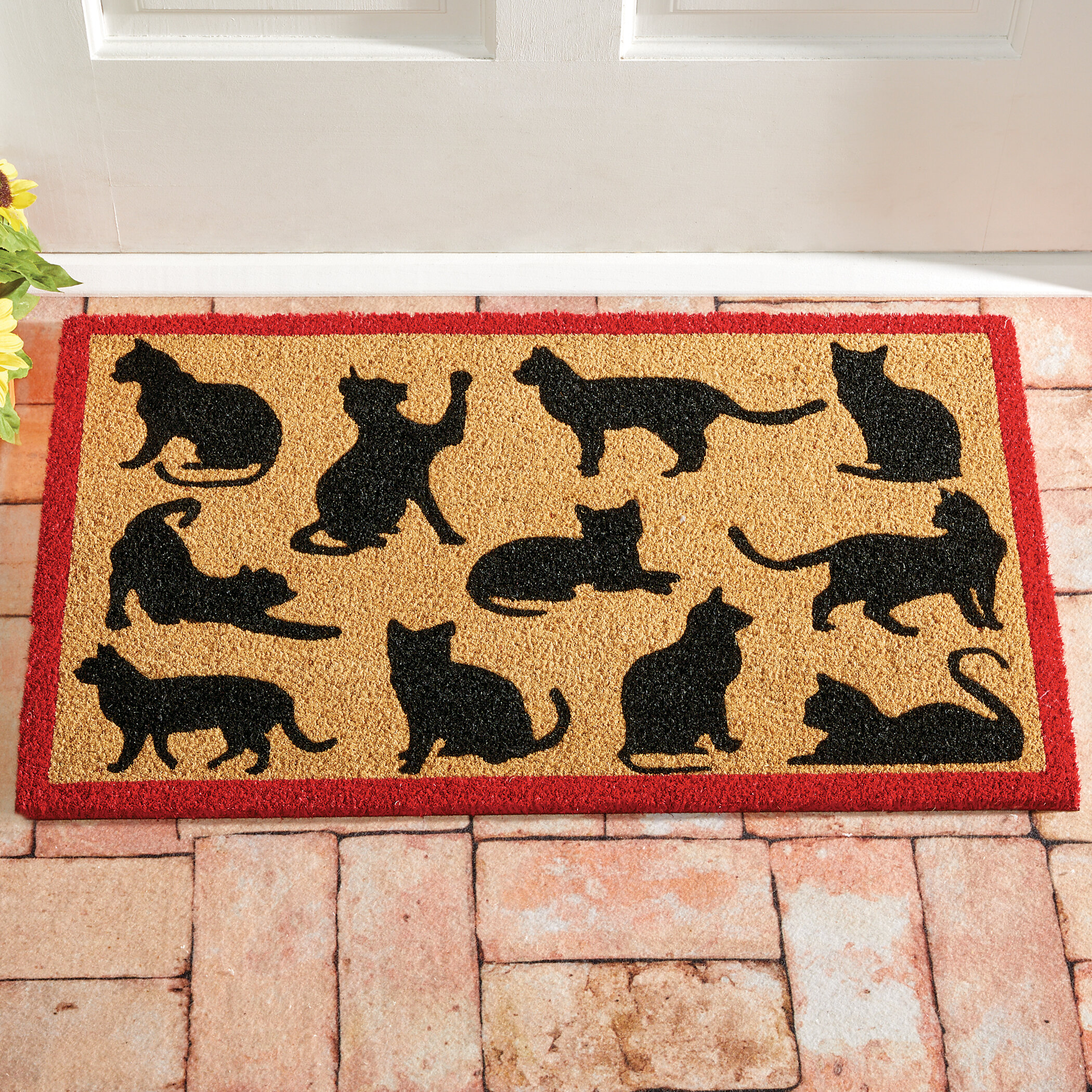 Abbeyville Non-Slip Door Mat