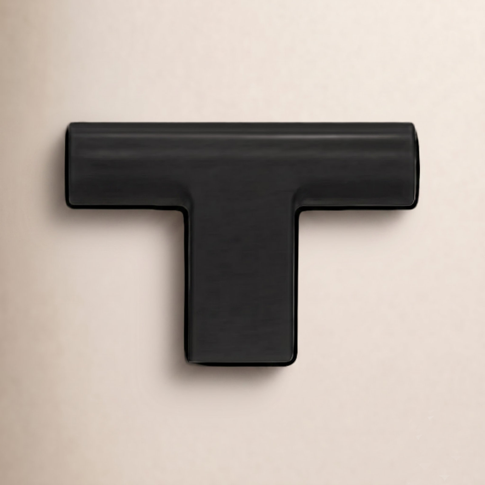 Vail Metal Bar Knob Knob, Matte Black