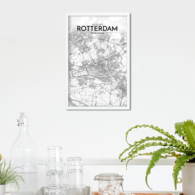 «Rotterdam City Map», impression