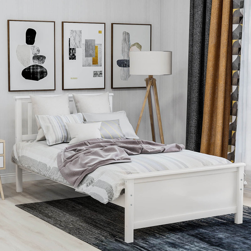 Casetta Kids Twin Platform, White