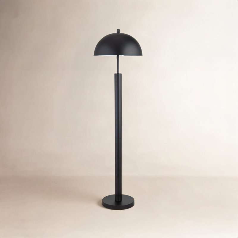 Rialta 58'' Traditional Floor Lamp, Blackened Bronze