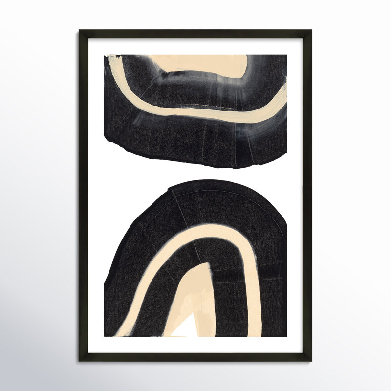 Passages 3 Painting by Andrea Stokes, 26.5" W x 38" H, Maple Framed