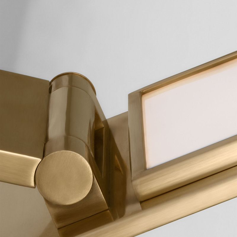 Angolo LED Flush Mounted Sconce, 18.3" H x 3.8" W x 4.5" D