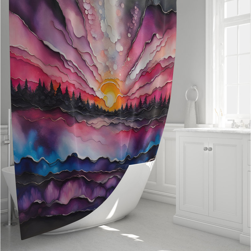 Rideau de douche Dilkes, H 93 po x l 70 po