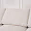 Canapé modulaire modulaire en forme de L avec coussin de siège extra large, chargeur USB et de type C, conception d'accoudoir pétale, mousse haute densité, repose-pieds à mouvement libre, structure en bois, chenille