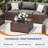7 Piece Rattan Sectional Seating Group With Cushions-1144586465