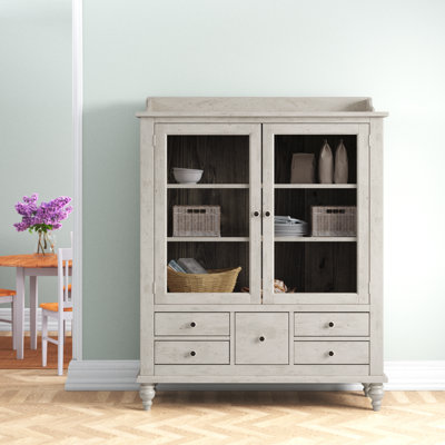Bale Lighted China Cabinet by Laurel Foundry Modern Farmhouse