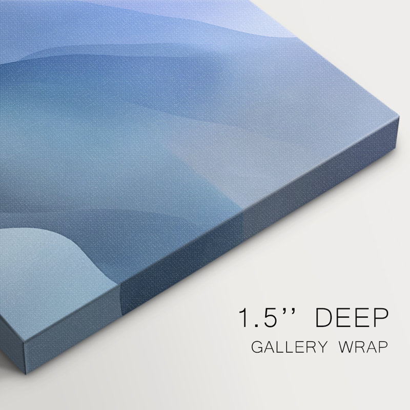 Abstract Seris 6 #XXXV-Gallery Wrapped Canvas, 16" H x 32" W