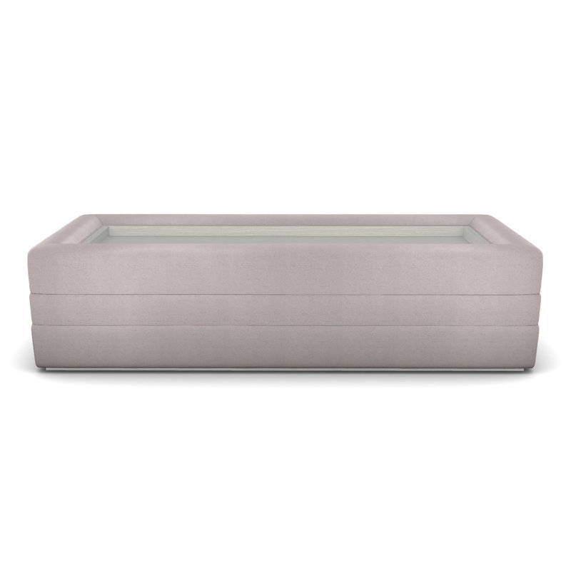Boyden By Thom Ficilia Solid Wood Coffee Table, Casa Blanca, Nadia Linen