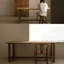 Burlywood Rectangular Solid Dining Table For Dining Room/Kitchen