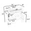 Meuble-lavabo 36 po avec lavabo, tiroirs de rangement et tablette réglable-1362274084
