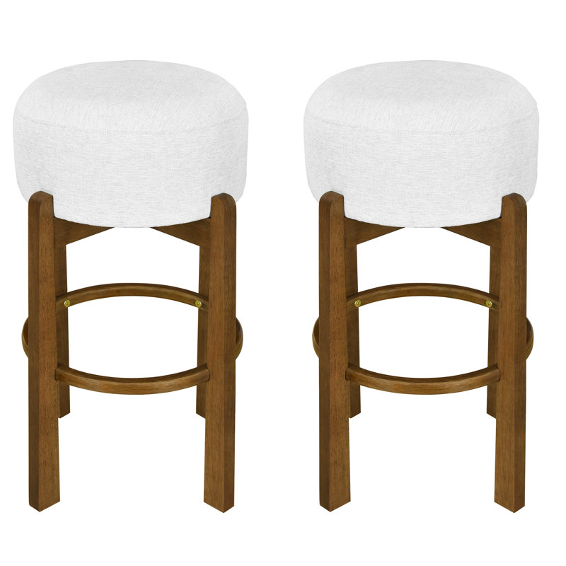 Ensemble de 2 tabourets de bar Vera
