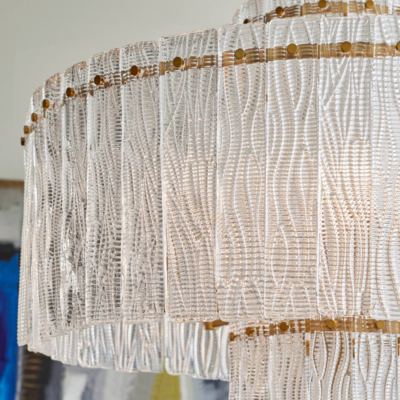Othello 9 - Light Dimmable Tiered Chandelier