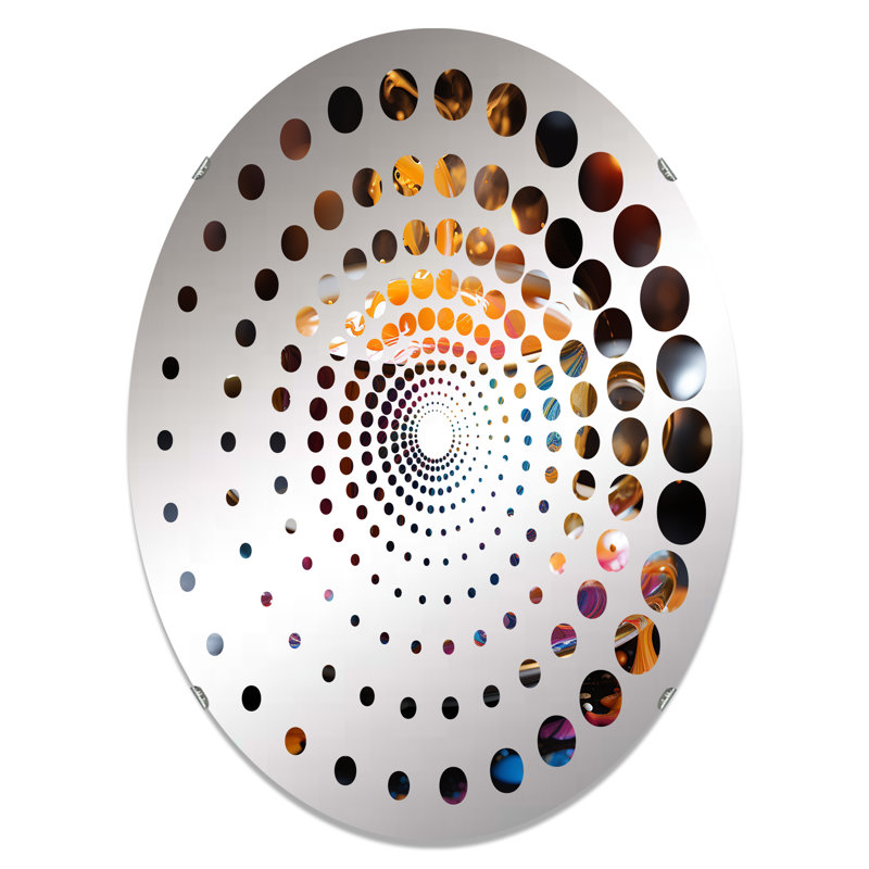 Haimowitz Oval Mirror, 20" W x 30" H