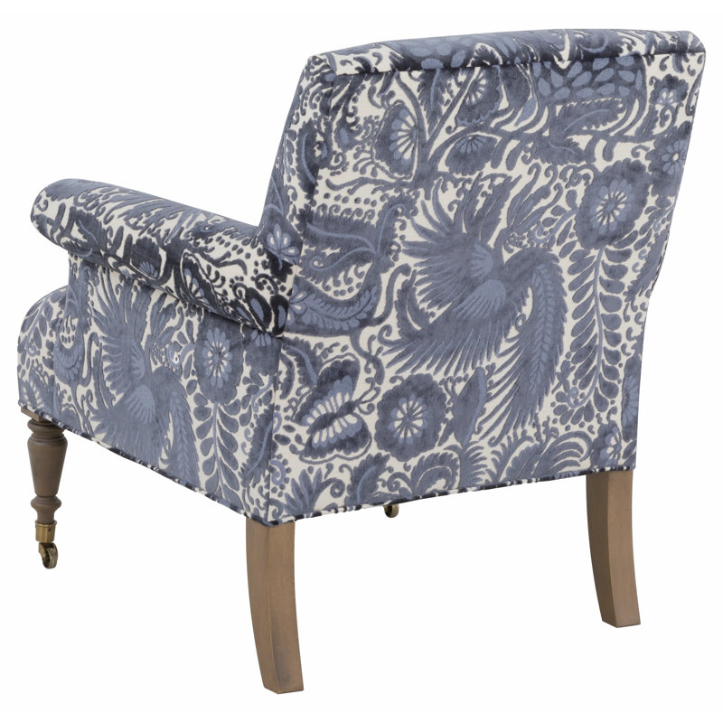 Méridienne Daphne, Noyer, Indigo 8789