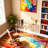 Acrylic Desk, Modern Writing Table For Home Office (Clear, Small)-9141509-9141511