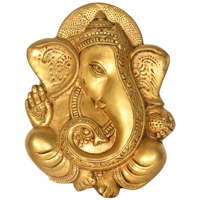 Décoration murale Bhakawan Ganesha (statue plate)